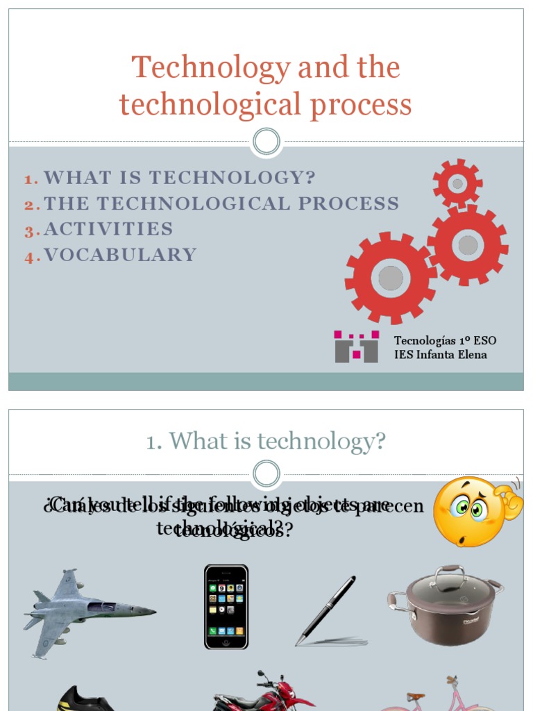 Technology and The Technological Process Bilingue | PDF | Cognition ...