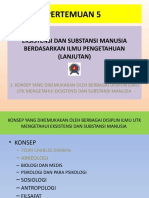 M1.5 EKSISTENSI DAN SUBSTANSI MANUSIA BERDASARKAN ILMU PENGETAHUAN (LANJUTAN) - Cma