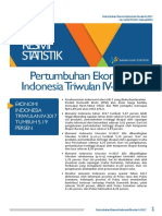 Berita Resmi Statistik: Pertumbuhan Ekonomi Indonesia Triwulaniv-2017