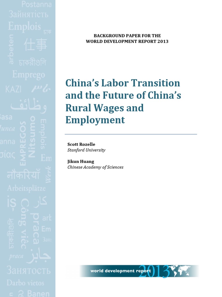 China's Rural Labor Market Shift | PDF | Workforce | Employment