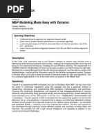 Class Handout CI124118 MEP Modeling Made Easy With Dynamo Cesare Caoduro 2