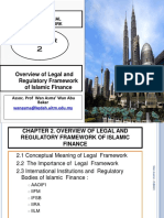 Overview of Legal and Regulatory Framework of Islamic Finance