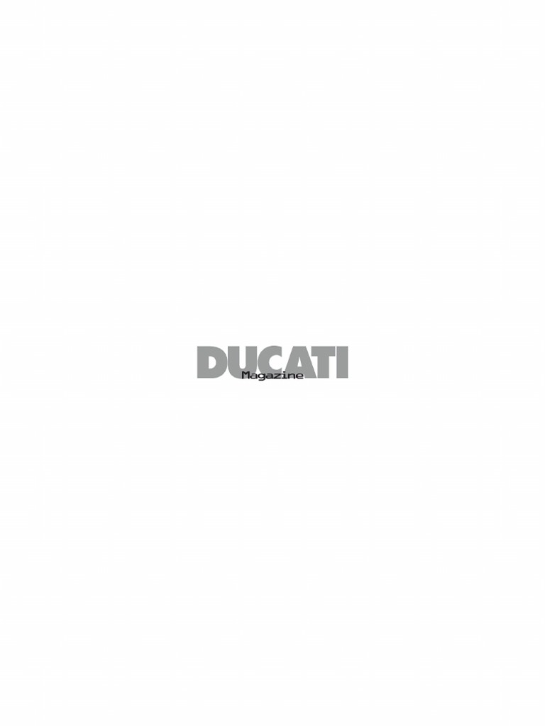 Ducati Magazine | PDF