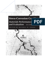 Stress-Corrosion Cracking: Materials Performance and Evaluation