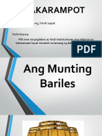 Ang Munting Bariles 