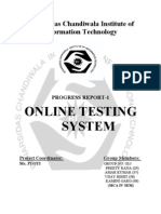 Online Testing System: Banarsidas Chandiwala Institute of Information Technology