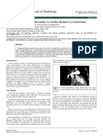 OMICS Journal of Radiology: Pulmonary Hypertension Secondary To Cardiac Hydatid Cyst Embolism