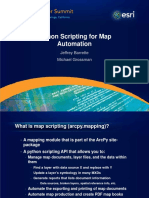 Python Scripting For Map Automation: Jeffrey Barrette Michael Grossman