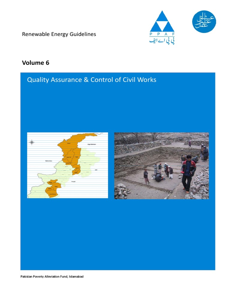 Vol 6 QA-QC of Civil Works-Final-30!11!13 | PDF | Specification ...