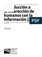 Introducción A La Interacción de Los Humanos Con La Información