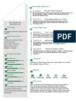 Simple Green Personal Resume-WPmbbS Office