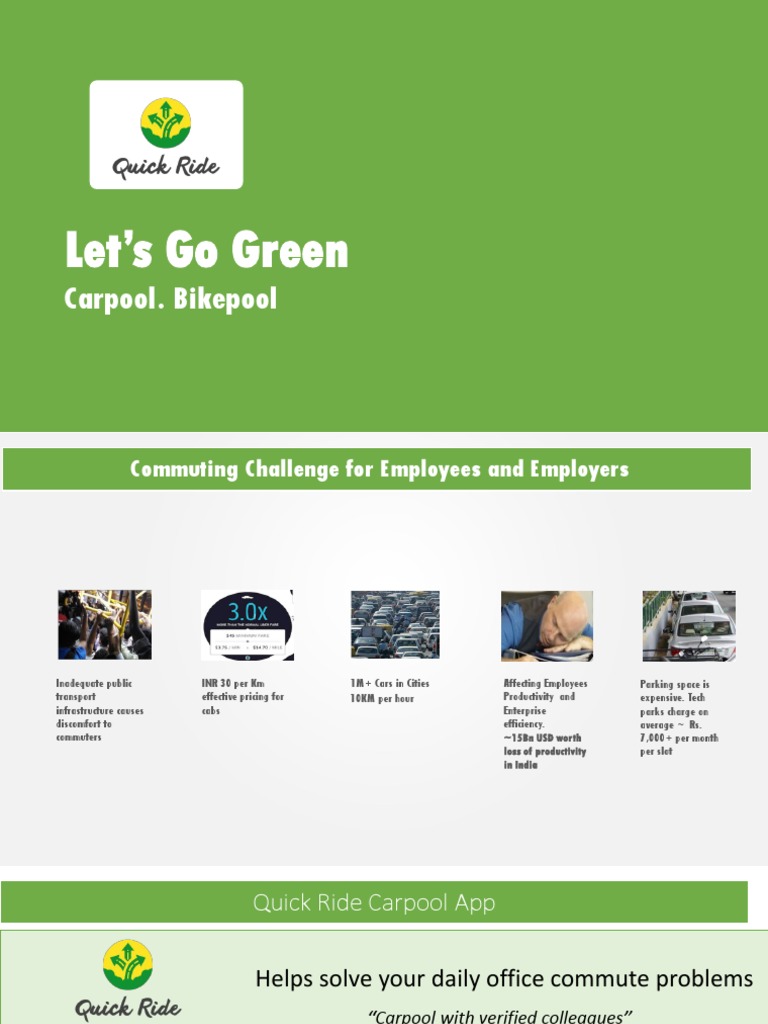 Quick Ride Introduction Deck Transport Economies