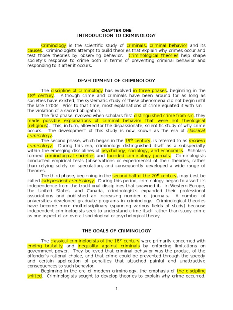 Understanding Criminal Behavior | PDF | Criminology | Forensic Science