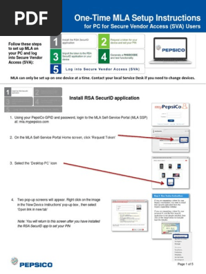 Device Setup Instructions Pc Via Rsa Sva 11 28 2017 Password Login