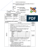 Interpretamos tablas y gráficos de barras