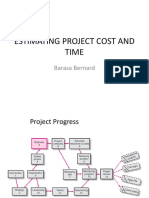 Estimating Project Cost and Time: Barasa Bernard