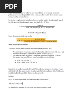 Bayes Theorem