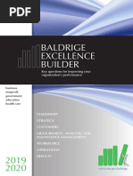 Baldrige Excellence Builder: Key Questions For Improving Your Organization's Performance