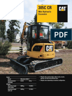 Cat 305C CR PDF