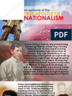 An Epitome of The True Nationalism-Tagalog