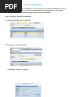 Batch Management: Create A Characteristic Using T-Code CT04