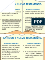 Antiguo y Nuevo Testamento