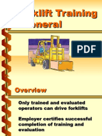 Forklift Training - General
