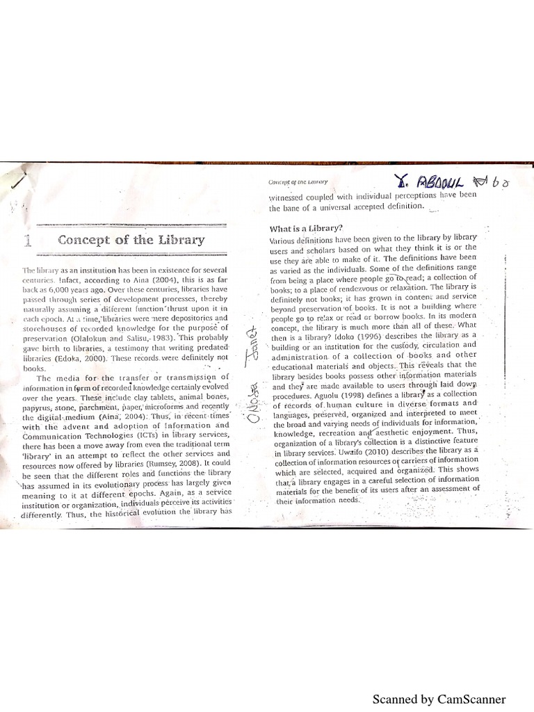 Scanned Document Collection | PDF