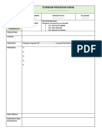 Standar Prosedur Kerja (Format)