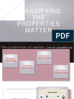 Classifying THE Properties Matter