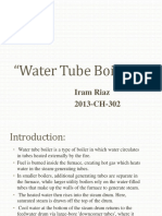 "Water Tube Boiler": Iram Riaz 2013-CH-302