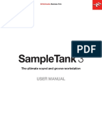 SampleTank 3 User Manual PDF