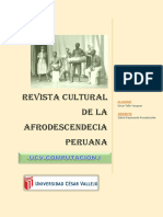 Revista Cultural de La Afrodescencia Peruana