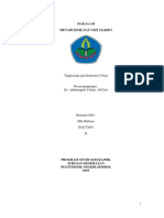 Makalah Metablisme Zat Gizi Makro: Trigliserida Dan Kolesterol Total