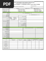 Gaming License Application Form PDF