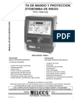 Manual Centralita ELCOS CEM-540