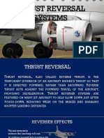 Thrust reversal systems