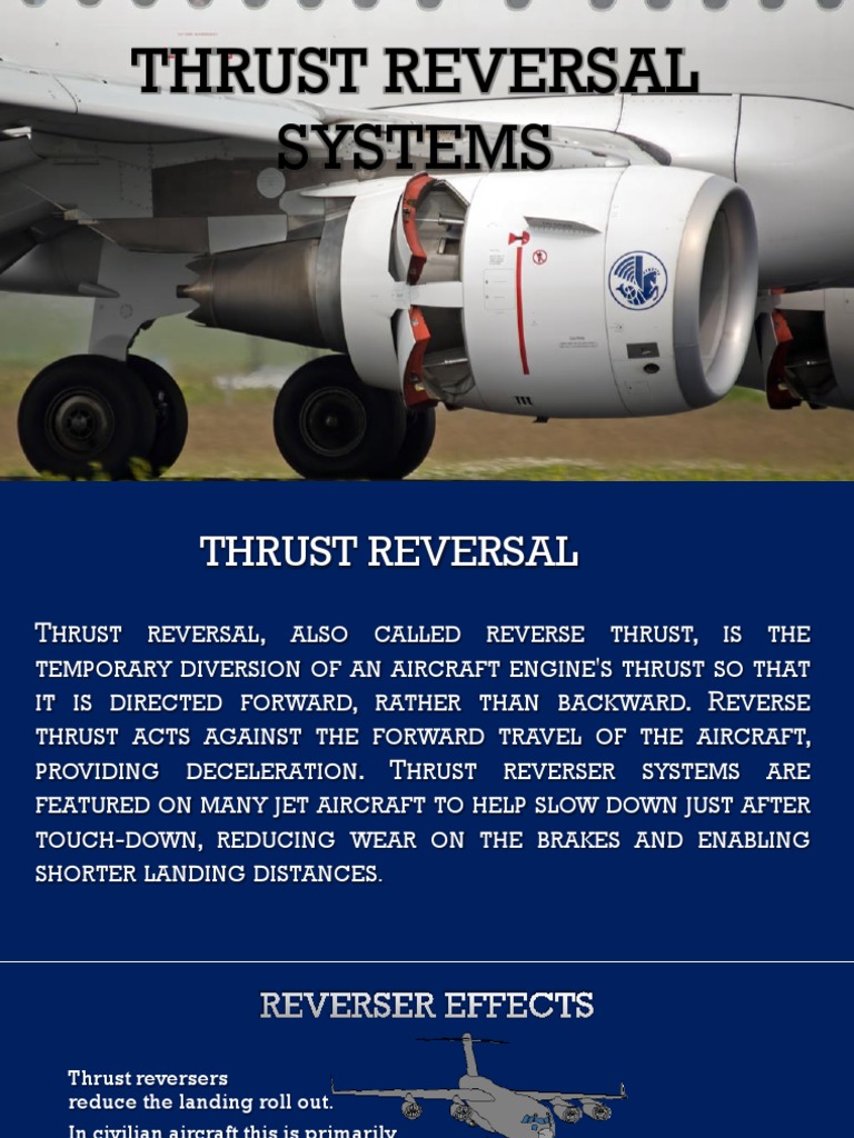 Types of Thrust Reversers Explained | PDF | Aircraft | Aviation