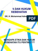 Etika Dan Hukum Kesehatan (1)