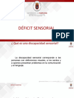 Deficiencias sensoriales: audición y visión