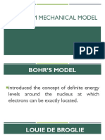 Quantum Mechanical Model