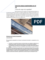 Posibles Excesos de Carga Ocasionados en El Puente de Fierro