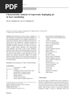 Download Characteristic Analysis of Supersonic Impinging Jet in Laser Machining by Francesco Buzzigoli SN42914383 doc pdf