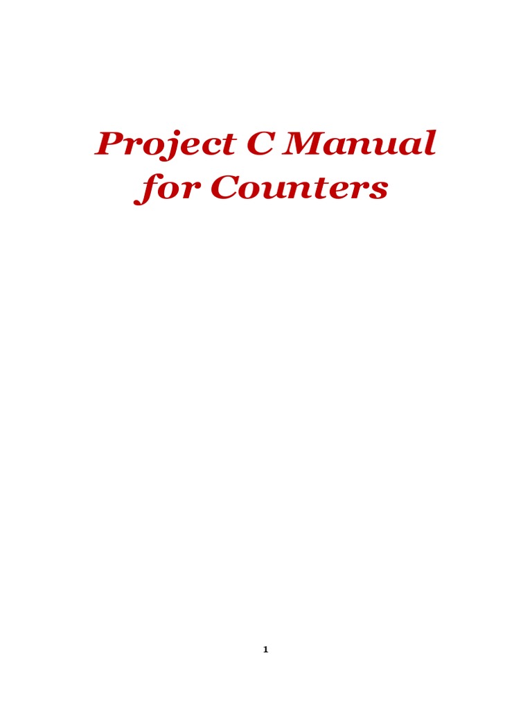 Project C Inventory Counting Manual | PDF | Luzon | Mindanao