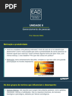 Slides de Aula - Unidade II