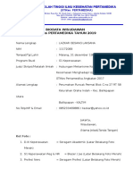 Contoh Biodata Wisudawan