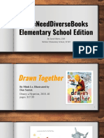 #Weneeddiversebooks Elementary School Edition: by Sarah Marie, Lms Webster Elementary School, SCSD