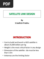 Satellite Link Design