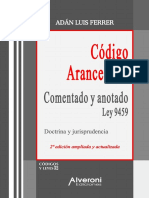 Código Arancelario comentado y anotado. Ley 9459. Adan Luis Ferrer.pdf