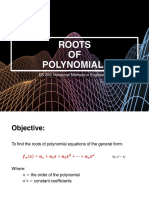 ES 205 - Chapter 07 - Roots of Polynomials
